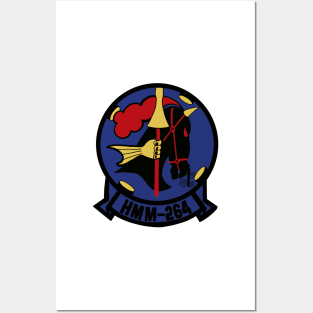 HMM-264: The Black Knights (Post Vietnam Era) Posters and Art